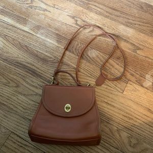 Coach 9983 Tan Leather Regina Satchel Shoulder Bag